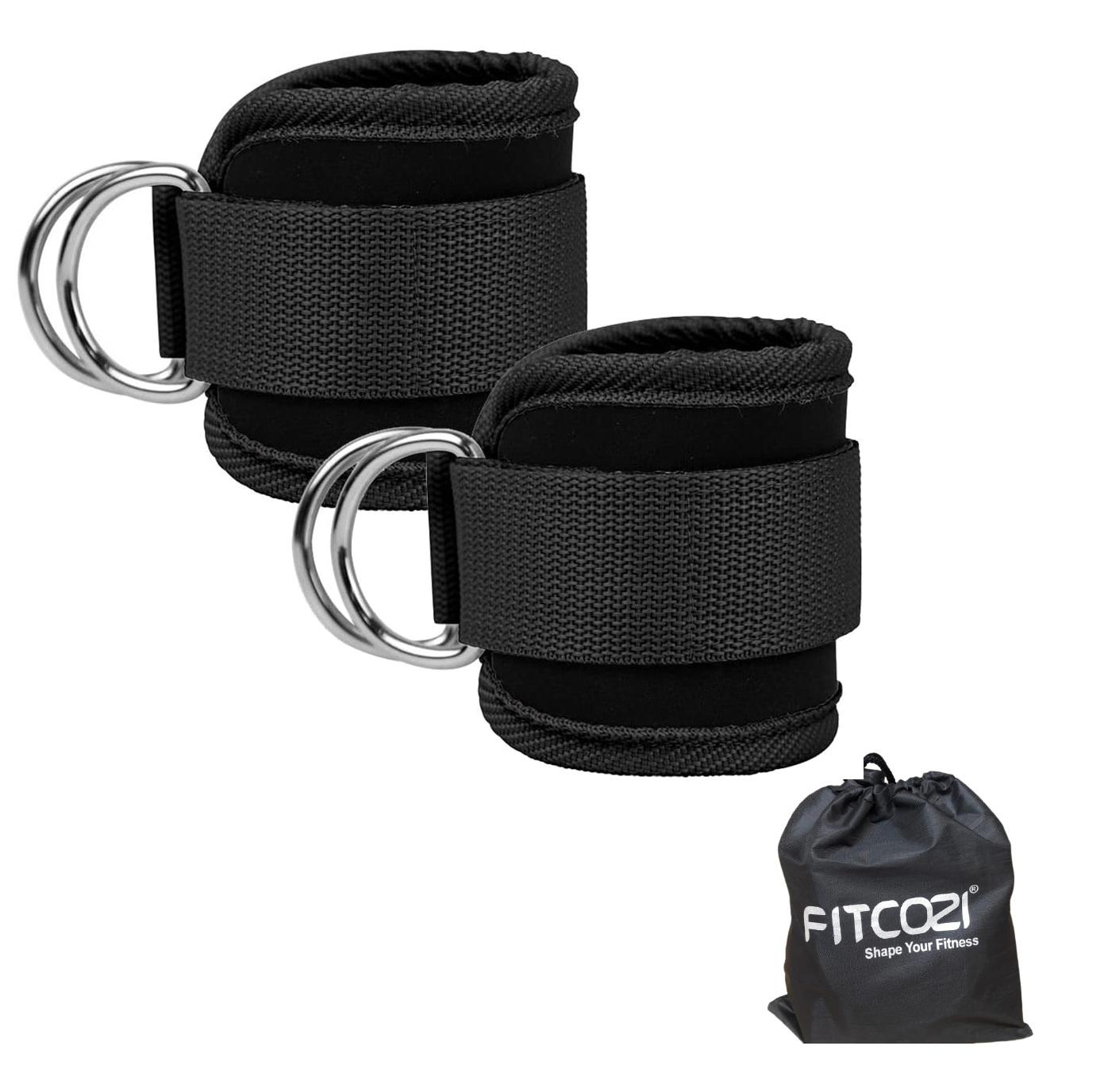 Ankle Straps Ankle Resistance Bands Wrist Cuffs Padded Straps Adjustable