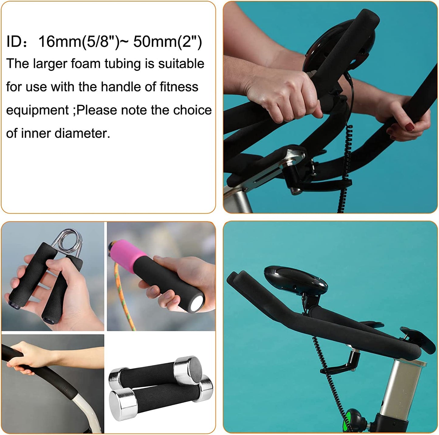 Gym Machine handle rubber grip