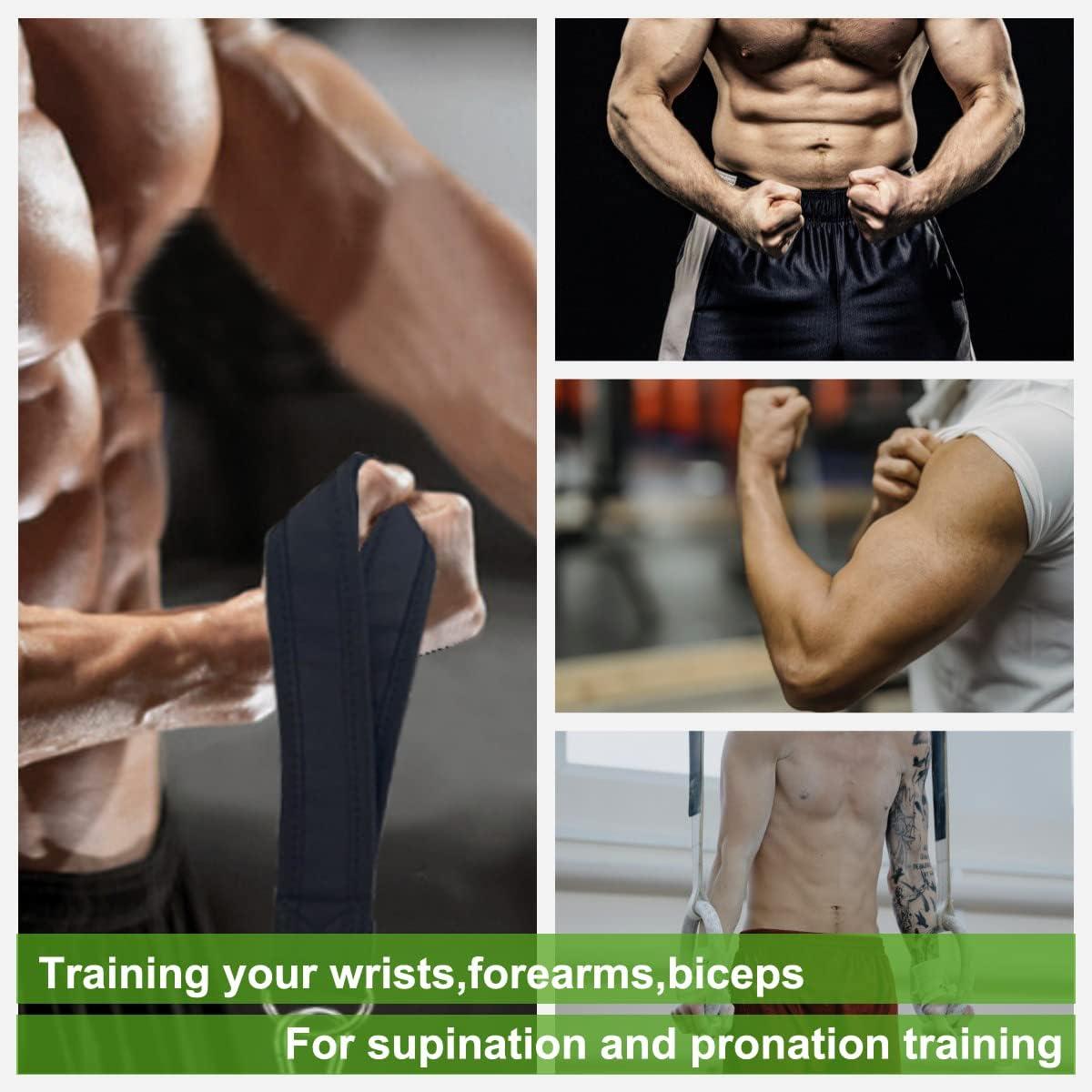 Gym Arm Wrestling Strap Belt Hand Grip