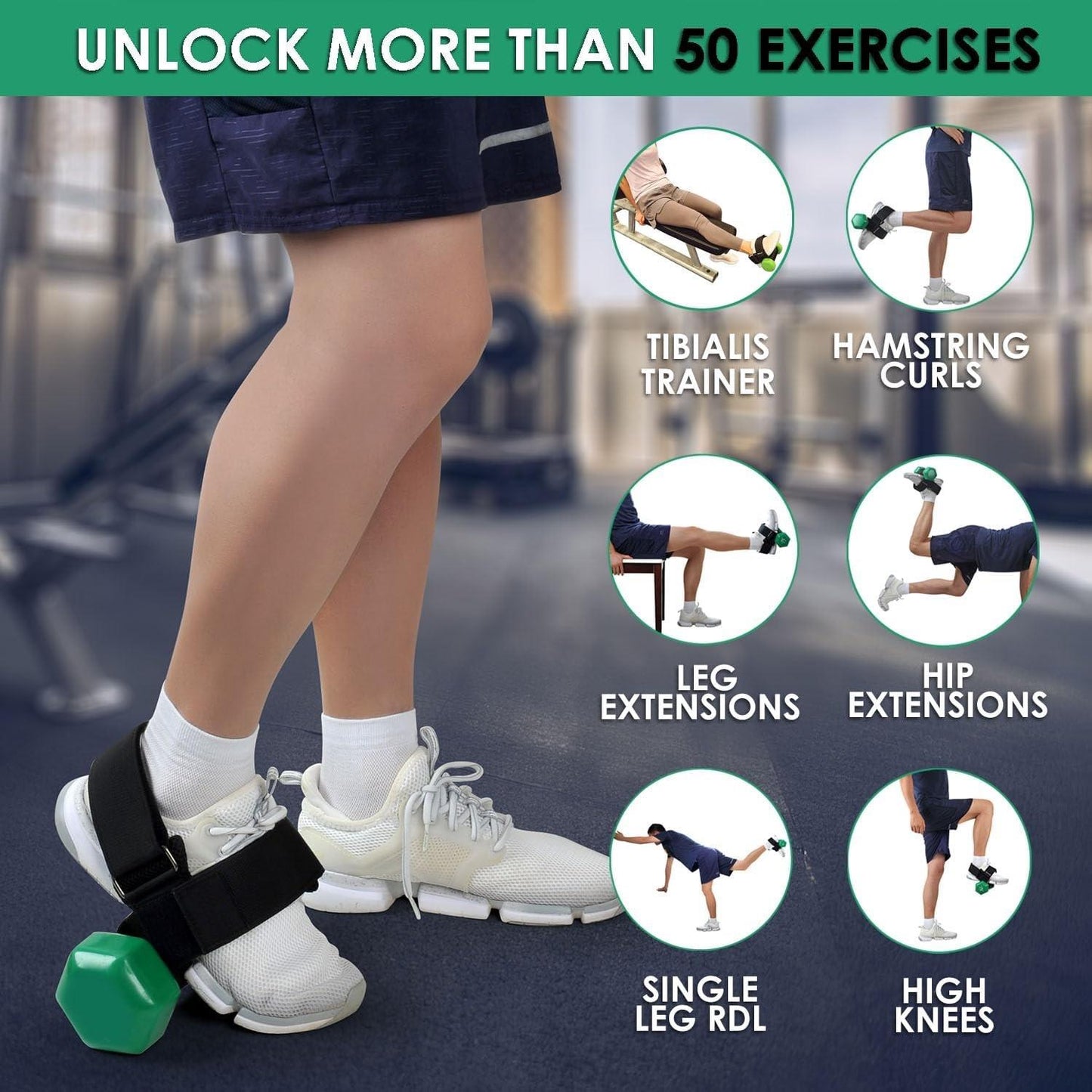 Dumbbell Foot Attachment,