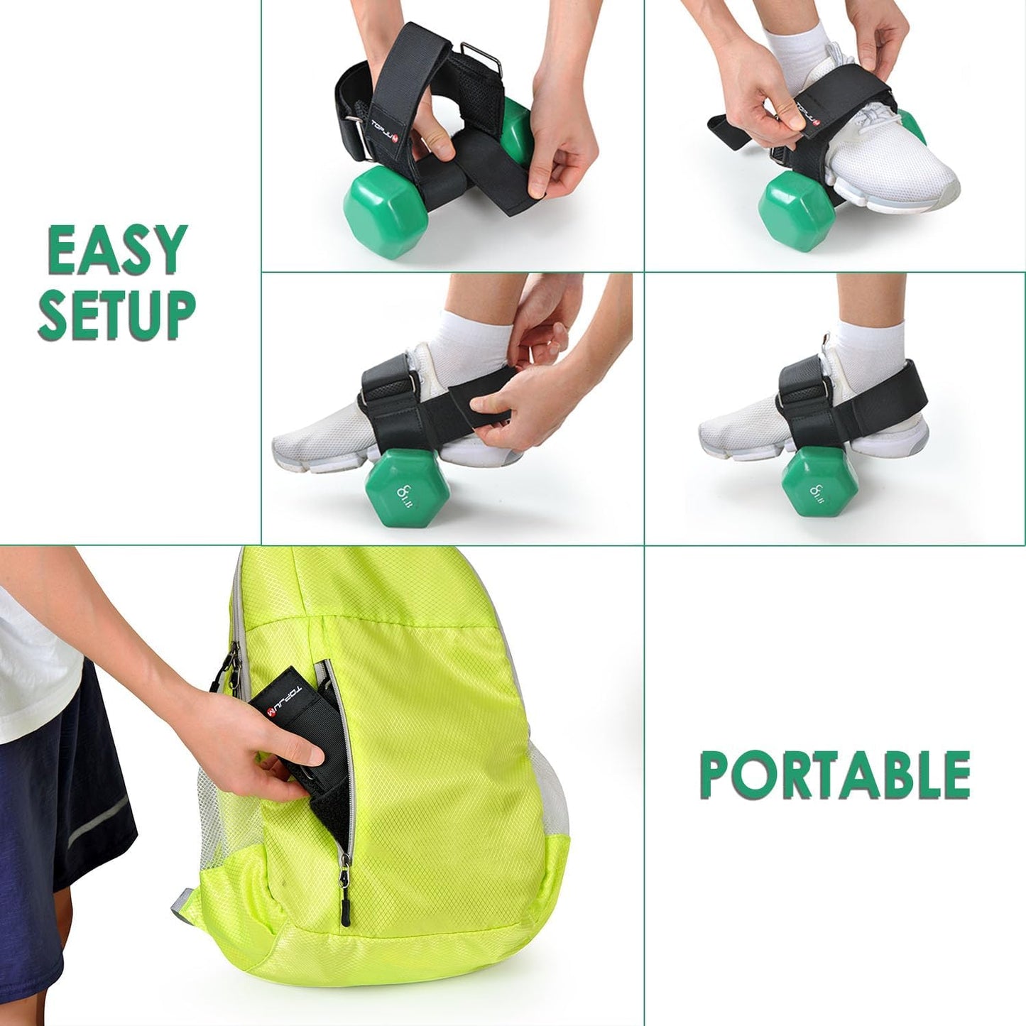 Dumbbell Foot Attachment,