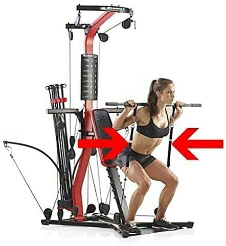 Fitness Squat Straps Compatible with Bowflex Gyms