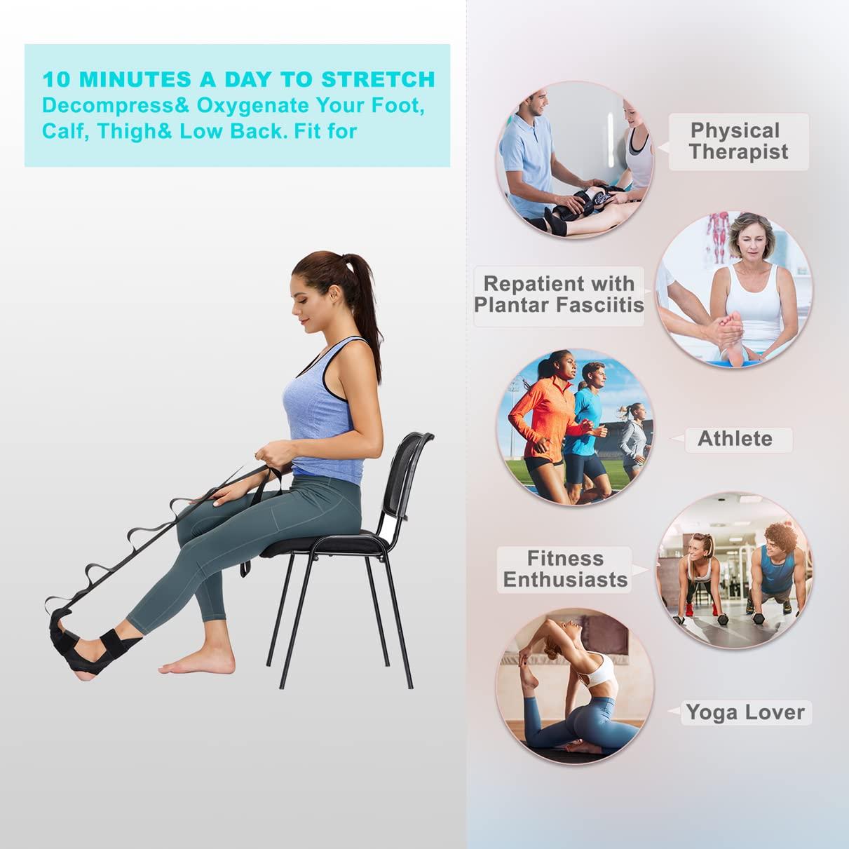Foot and Calf Stretcher Stretching Strap