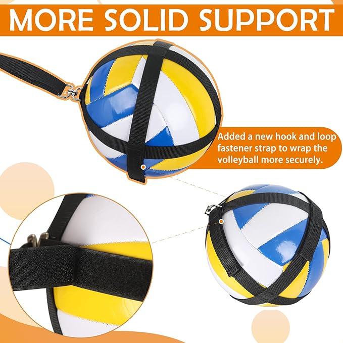 Fitcozi Volleyball Training Aid, Combo Volleyball Spike Hitting Serving Trainer