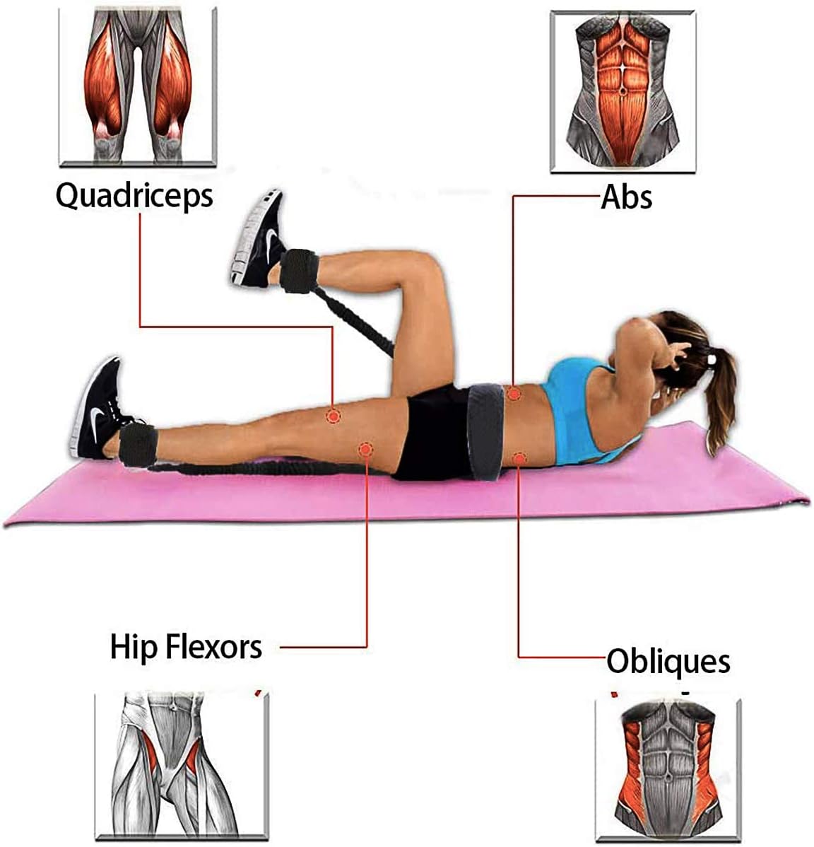 Boxing Training Resistance Bands kit