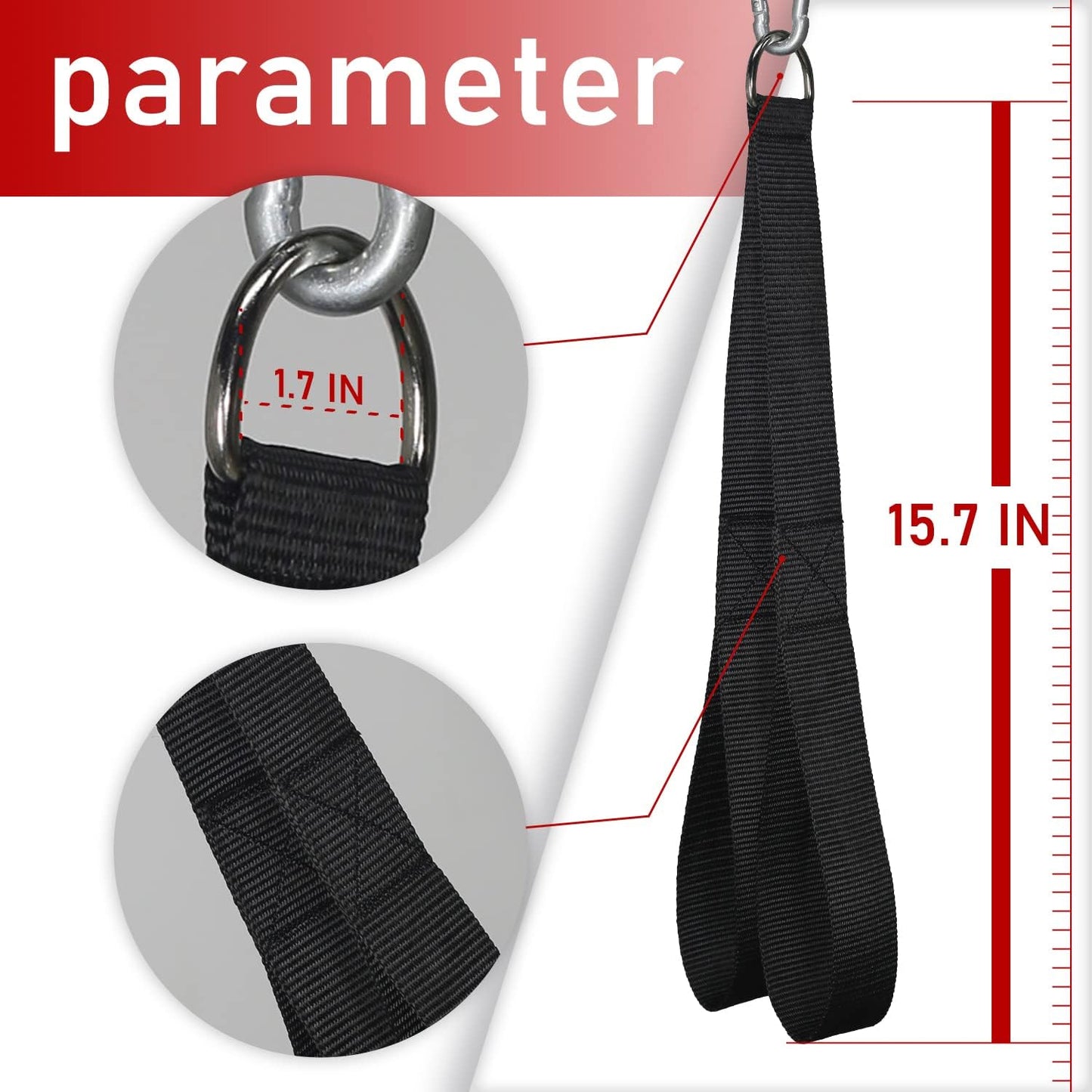 Fitcozi Single D HandleTricep Rope