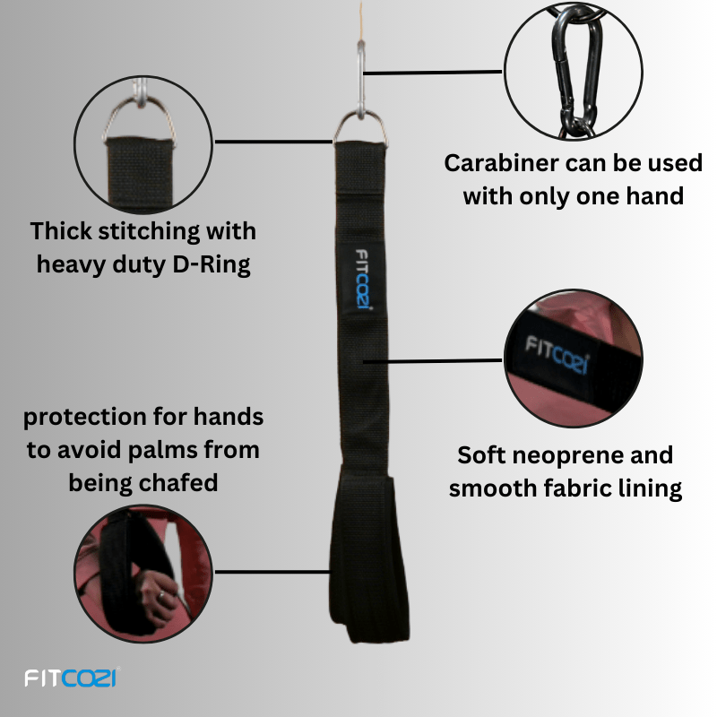 Fitcozi Single D HandleTricep Rope