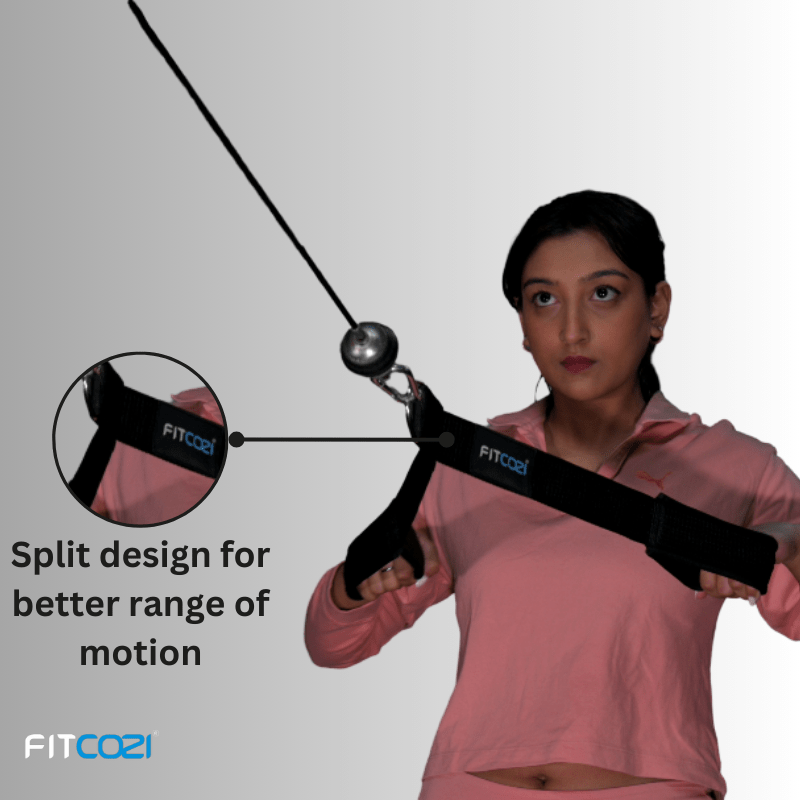 Fitcozi Single D HandleTricep Rope