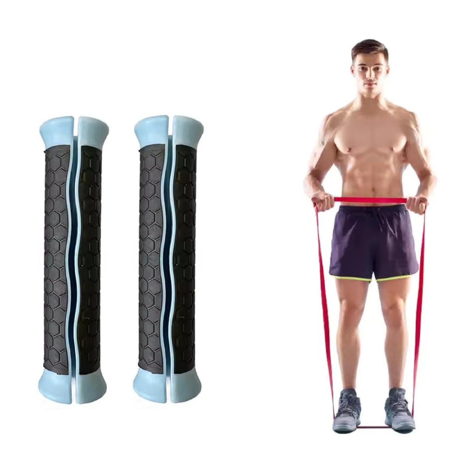 Fitcozi Pull up band Resistance band Exercise handles